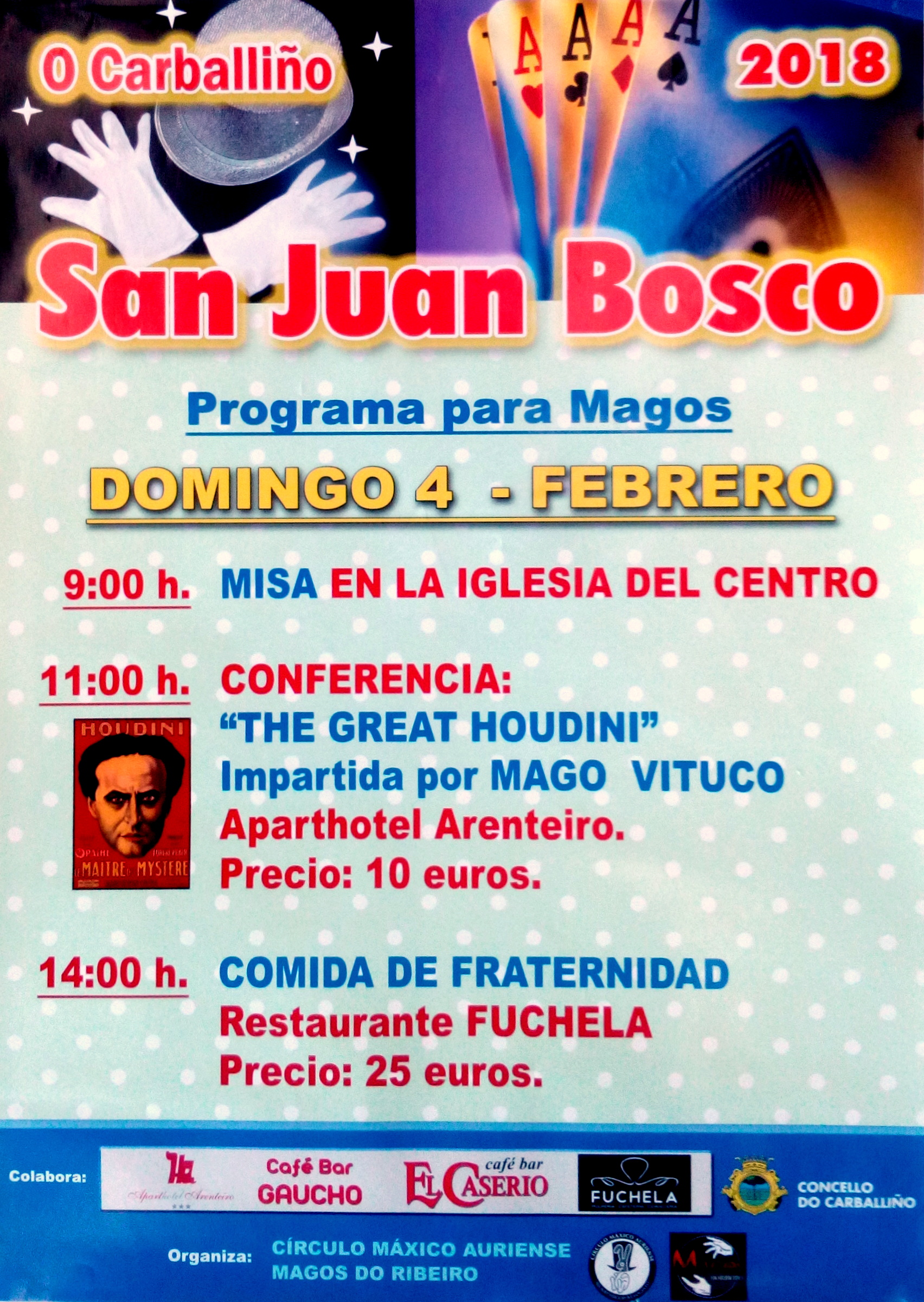 cartel magos san juan bosco